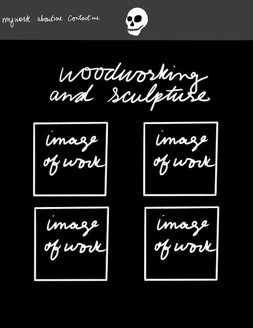 example work mock up