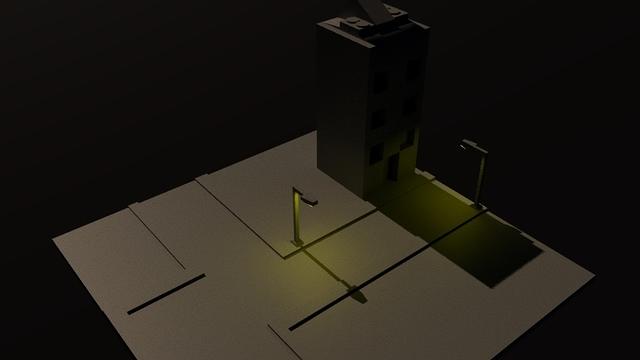 3D Building P6 Montano