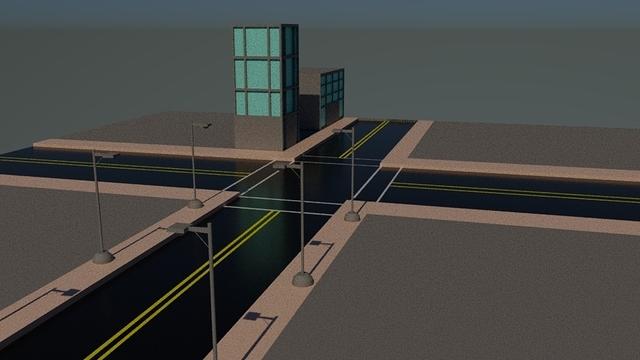 Snapshot of Project 7 Scene