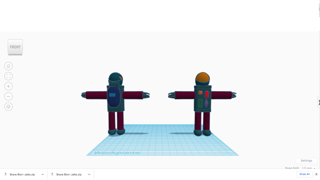 final 3D character