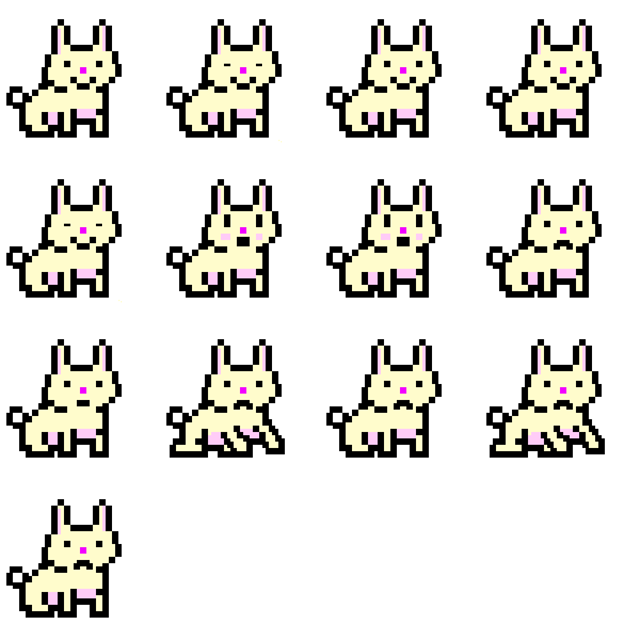 veronica w spritesheeet
