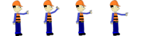 Hammering Cycle Sprite