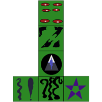 Haunted Dice UV Map