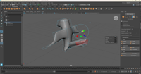 Bird Model.mb - Autodesk MAYA 2024 F Semester 3 3-D Design & Modeling Bird Model.mb --- polyExtrudeFace26... 5 23 2023 2 36 48 PM