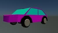 rendered image of the car